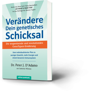 Verändere dein genetisches Schicksal. Die wegweisende und revolutionäre GenoTypen-Ernährung. Dr. Peter J. D'Adamo